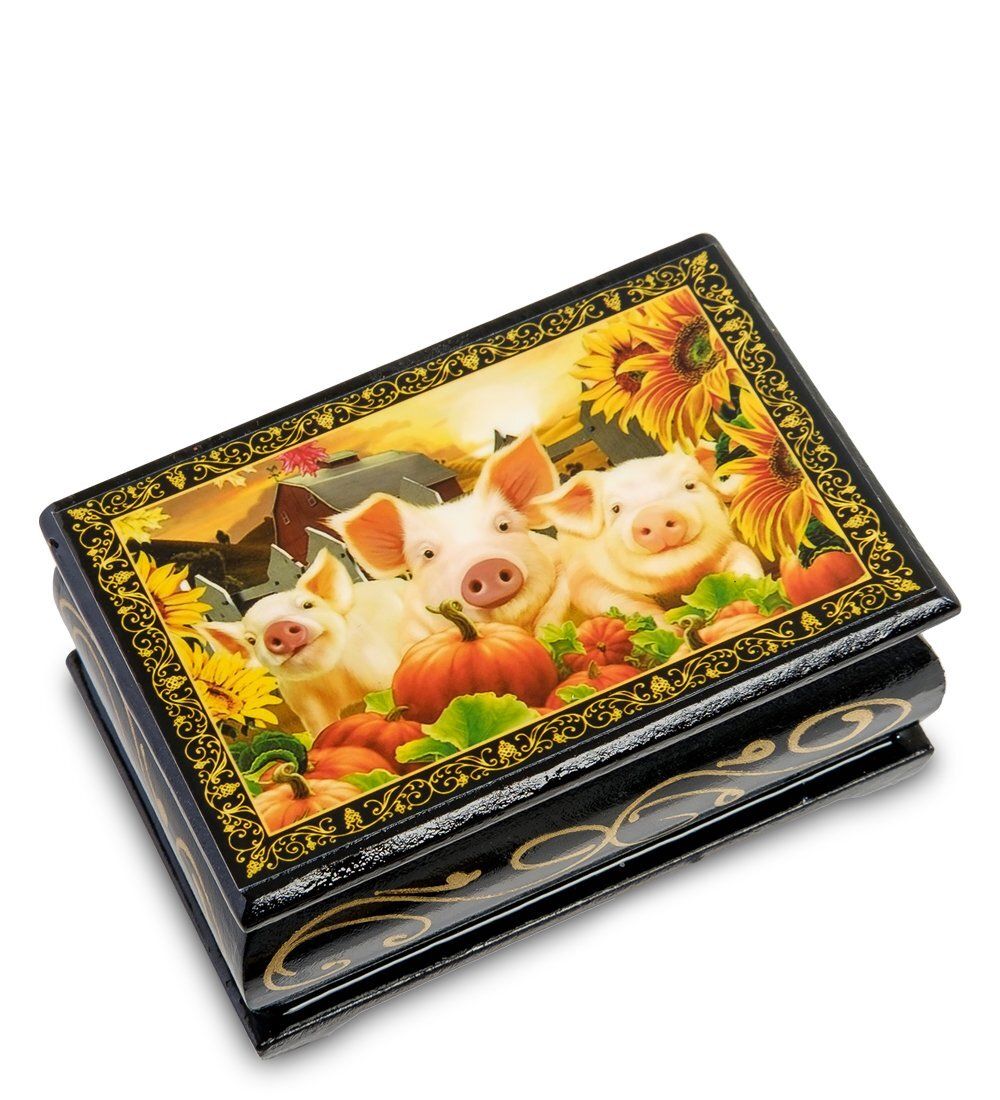 Народные промыслы ШК-11/10-A Шкатулка в технике декупаж (6х9х4)