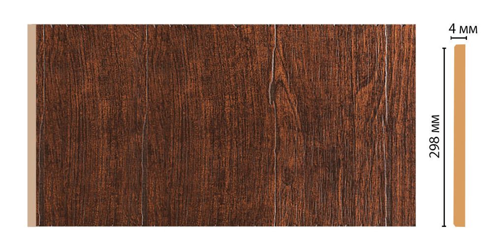 Панель декоративная Decomaster W30-2 298*4*2400мм