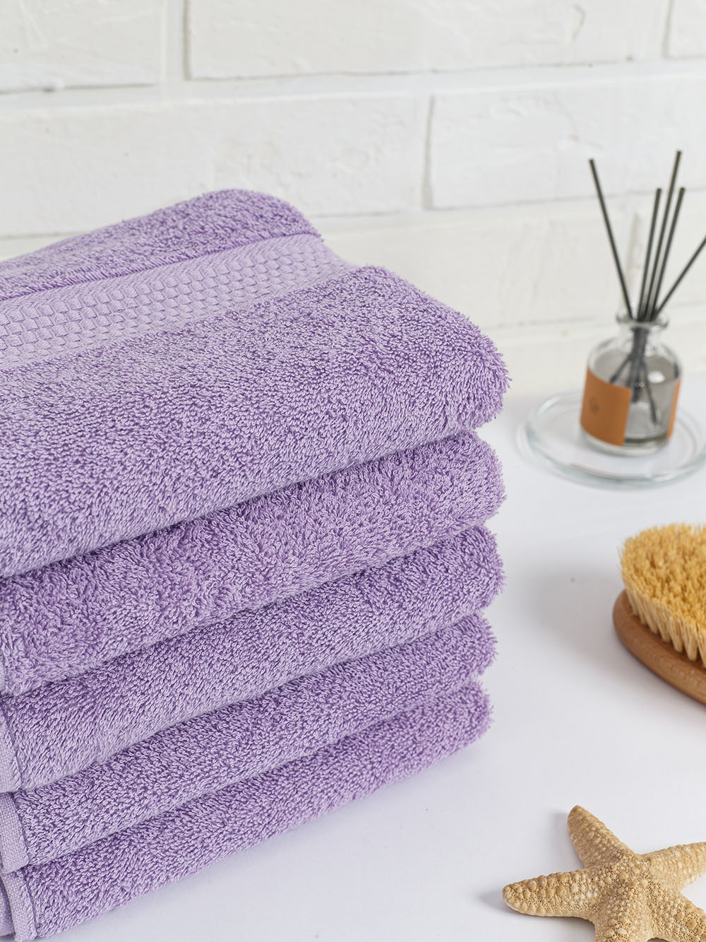 Полотенце махровое, г/к, 70х140, арт. 70-140 BS, 460 гр/м2, цвет: 805-насыщ.сирень,