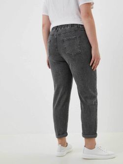 Джинсы на резинке больших размеров