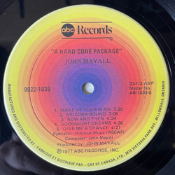 Винтажная виниловая пластинка LP John Mayall A Hard Core Package (Канада 1977)