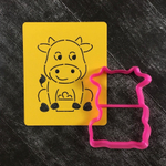 Бык №59 с подарком