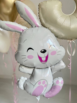 Набор воздушных шаров для девочки милый Зайка №3486