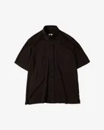 Рубашка FOS с коротким Рукавом Мужская Черная