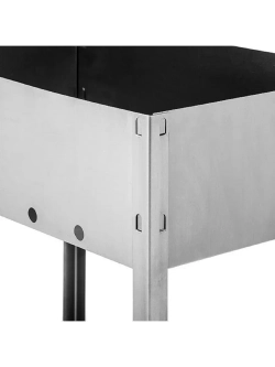 Мангал сборный Light 400x240x400мм, сталь 0,4мм