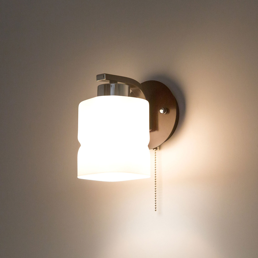 Citilux Берта CL126312 Бра с выключателем Венге Хром