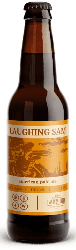 Бакунин Laughing Sam 0.5 л. - стекло(5 шт.)