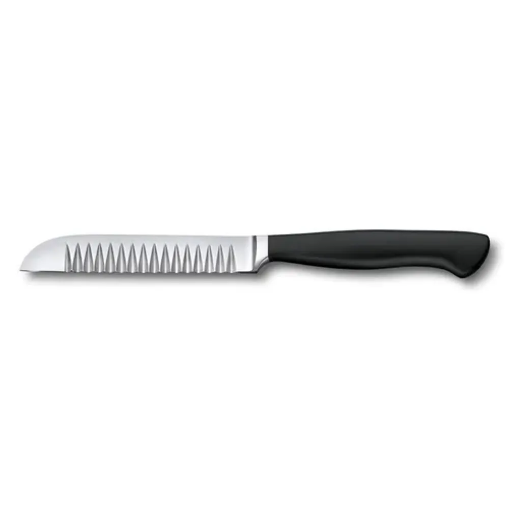 Нож для карвинга 11 см черная пластиковая ручка Victorinox
