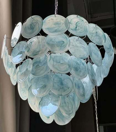 Люстры из художественного стекла