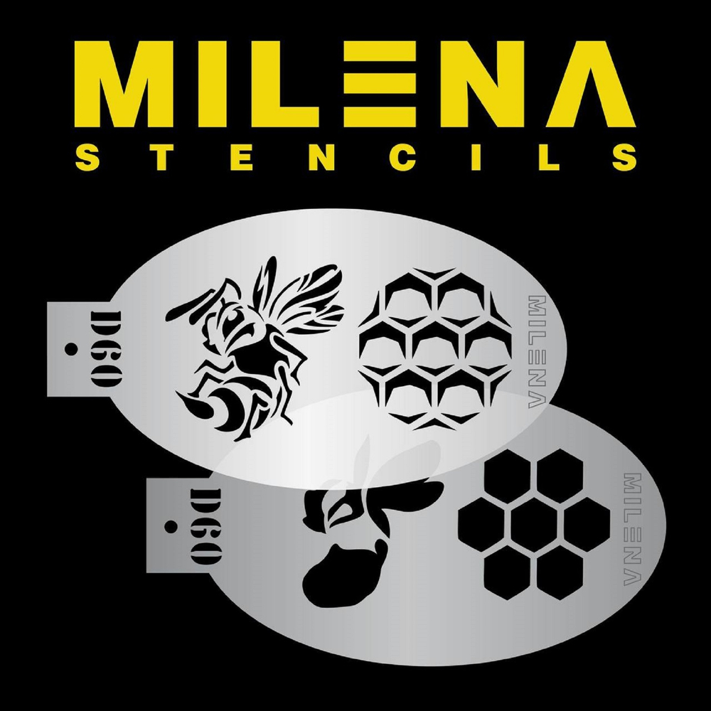 Трафарет Milena D60