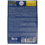 Сухой корм Brit Premium Cat Adult Salmon с лососем 400г, для кошек 06.25