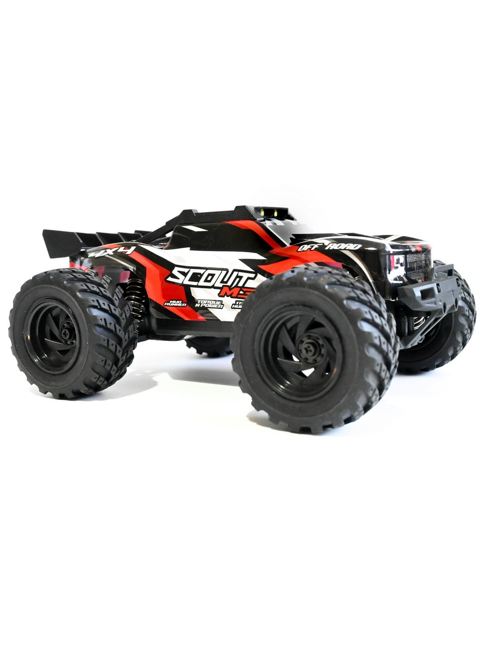 Радиоуправляемый монстр RCM Scout M3 (красный) 4WD 2.4G 1/20 RTR