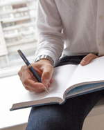 Шариковая ручка Sonnet Blue Lacquer CT 1931536, стержень: M, цвет чернил: black , в подарочной упаковке