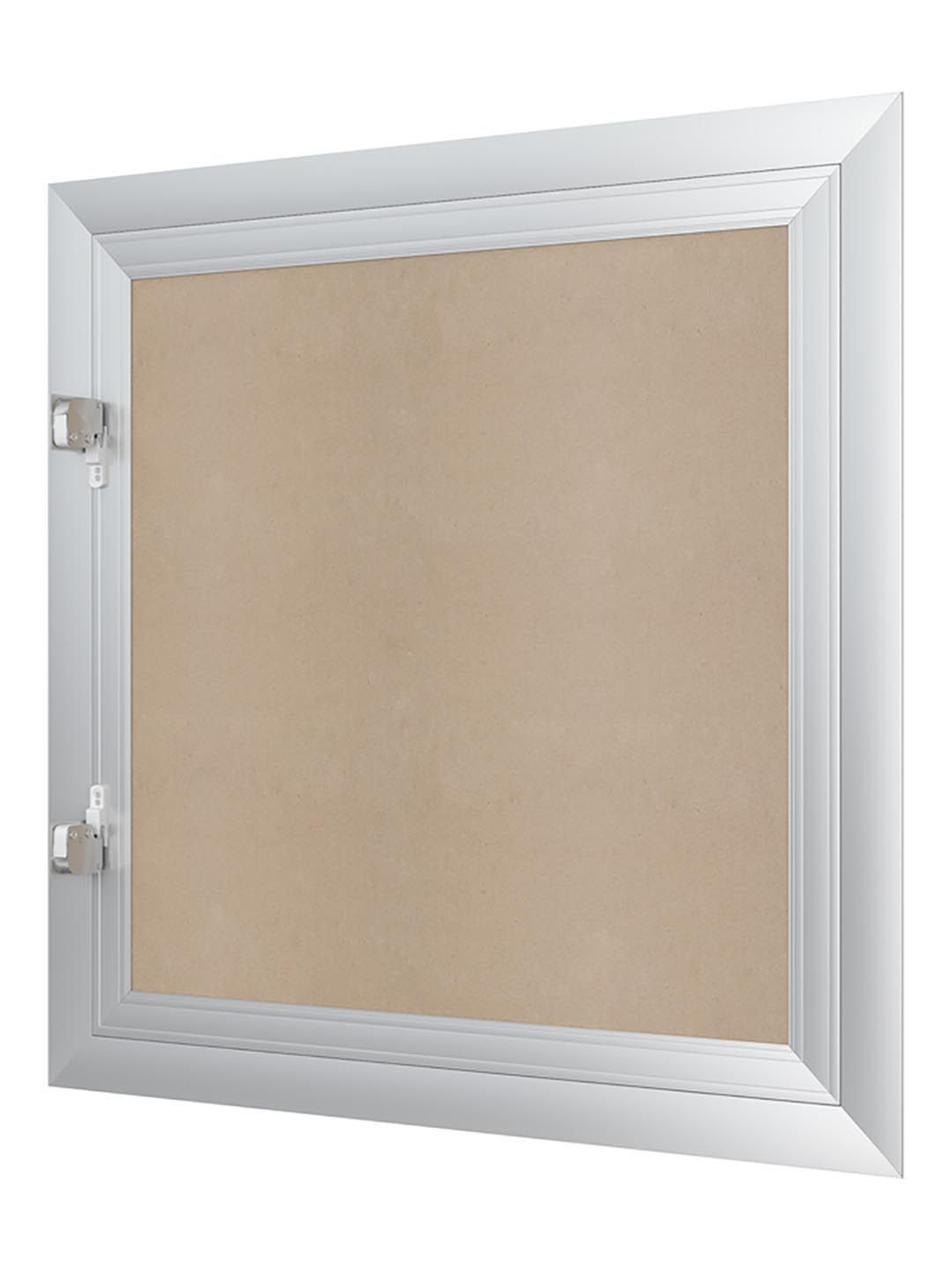 Люк ревизионный ЛПУ 500х500 скрыт.монтаж алюминий EVECS