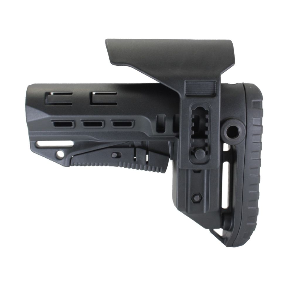 Короткий подщечник для AR для приклада TBS Compact, DLG Tactical - в сборе с прикладом