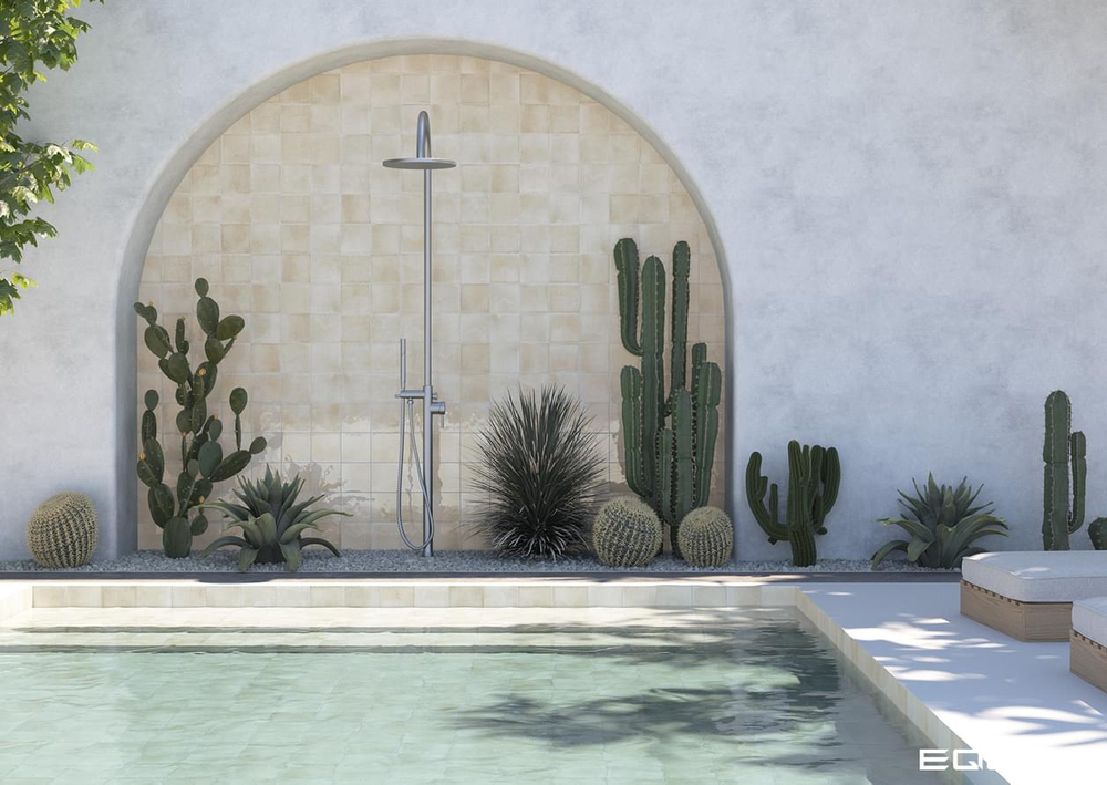 Equipe Spa&Pools Moss Green 15x15