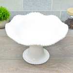 Фруктовница 25,5см на ножке "Маринет", фарфор