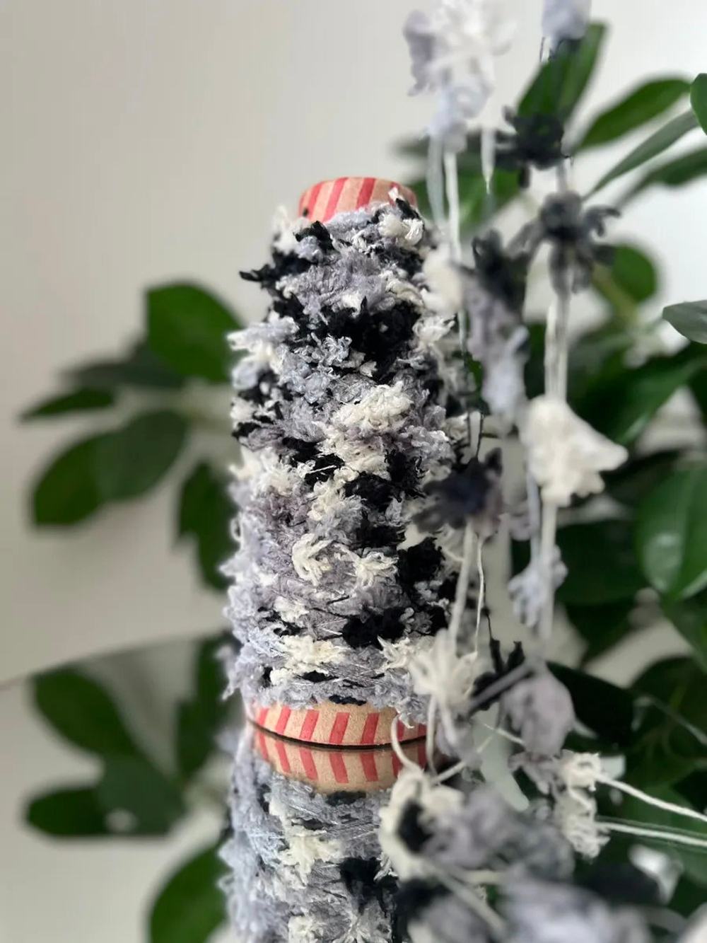 Пряжа Единорог UNICORN мультиколор с шишибриками 50 g