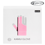 Перчатка для бильярда "Kamui QuickDry" розовая/черная левая XL