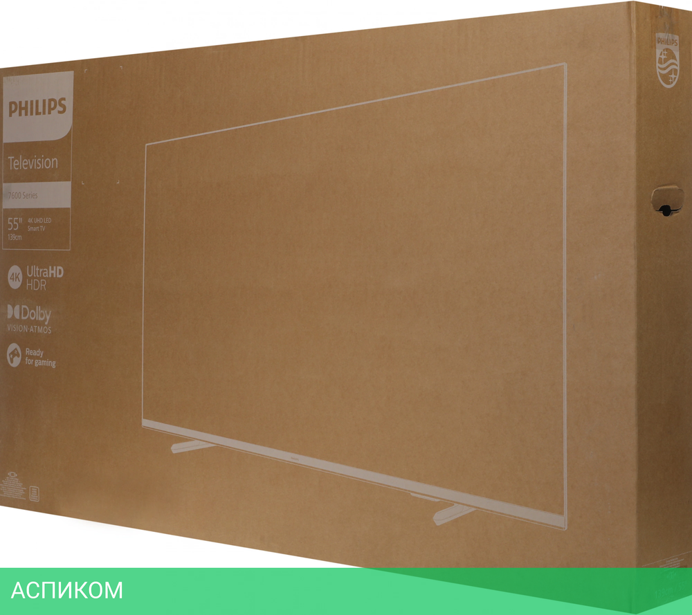 Телевизор LED Philips 55" 55PUS7608/60