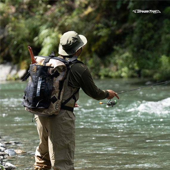 Герморюкзак Stream Trail Dry Tank 40 л зеленый камуфляж