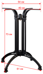 Подстолье чугунное 1236EM