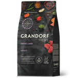 Grandorf Fresh Cat Potato корм сухой беззерновой для крупных кошек ягнёнок,батат