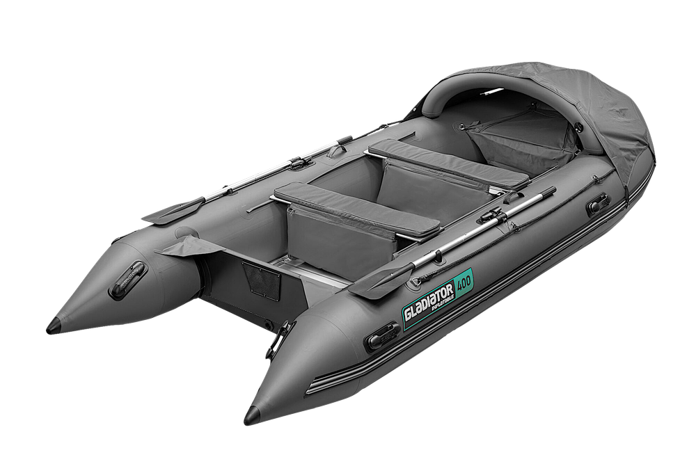 Лодка ПВХ Gladiator Active C400AL с алюминиевым полом