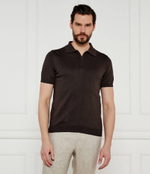 Поло Otto Oscar Jacobson - коричневый(68023918)