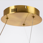 637063 Люстра CORINTO 30W LED 2680LM ЗОЛОТО 3000K IP20