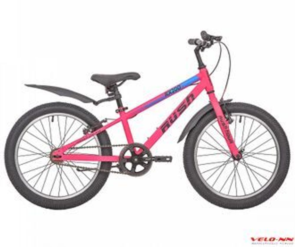 Велосипед RUSH HOUR 20&quot; RX 200 V-brake ST 1ск розовый