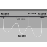 359331 KONST NT24 066 черный Светильник светодиодный IP20 LED 4000K 38W 170-265V 3360Лм RAMO
