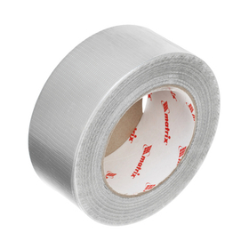 Лента клейкая армированная, влагостойкая, 48 мм х 45 м, серебристая Matrix 89069