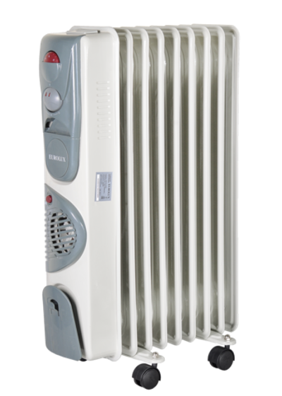 Масляный радиатор Eurolux ОМ-EU-9НВ с вентилятором