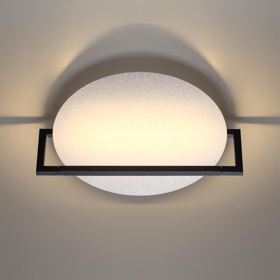 7015/15WL HIGHTECH ODL25 255 белый ice crack/металл/акрил Настенно-потолочный светильник IP20 LED поворотный 360° 1*15W LUNAR