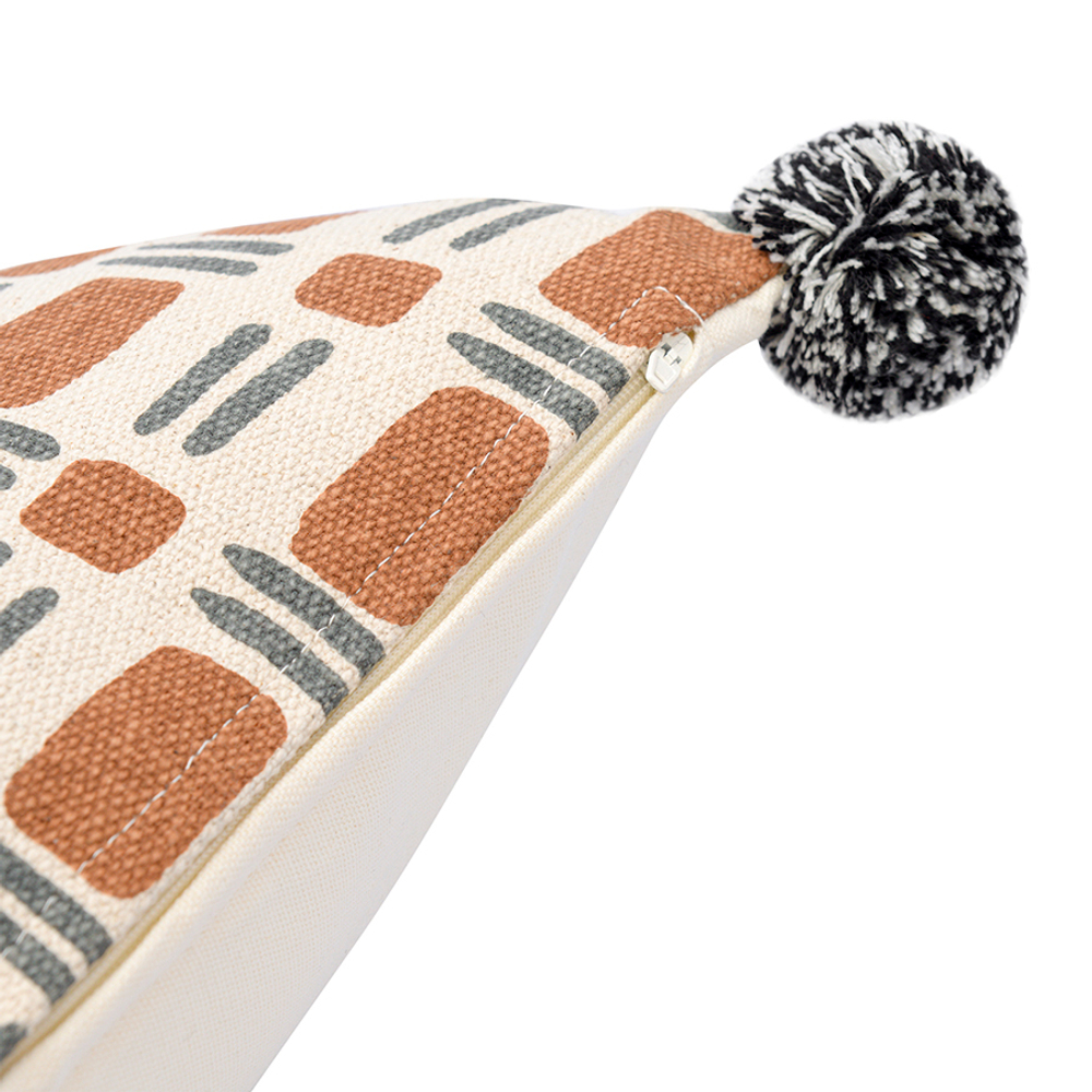 Подушка с геометрическим рисунком abstract play из коллекции ethnic, 30х45 см