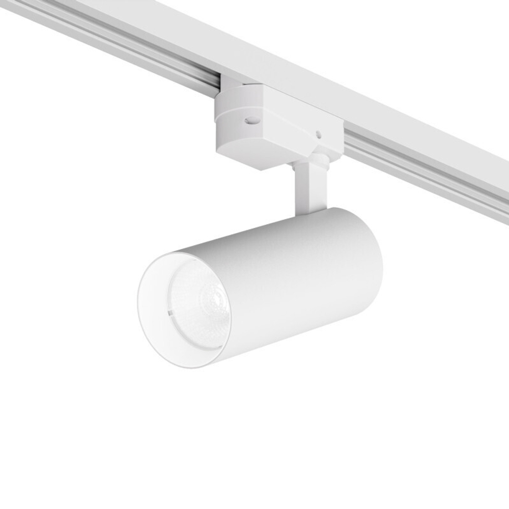 DK6452-WH Трековый светильник SOLID KOPER, 135мм, d60, 220V, LED 4000K, 15W, IP20, белый, алюминий