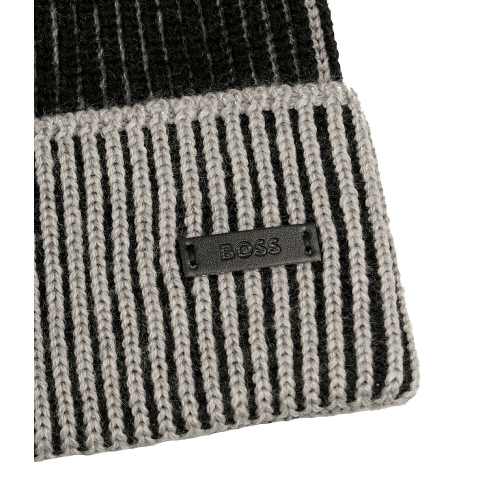 хлопковая шапка lupini BOSS BLACK - черный(50475952)