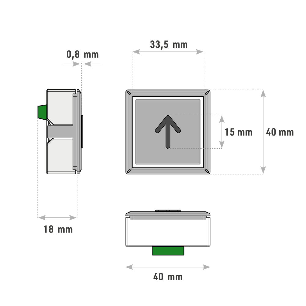 Кнопки  приказа QUAD GENEMEK.
