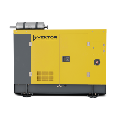 Дизельный генератор Vektor AD-50Y-T400 в уличном кожухе - [ДГУ 50 кВт / Yunnei]