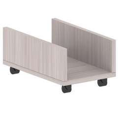 Континент-Про Подставка под системный блок ПС25, Ясень Шимо светлый 250х500х210