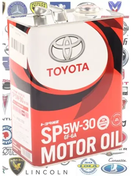 TOYOTA MOTOR OIL 5W30 08880-13705 4л.