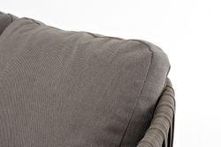 "Флоренция" лаунж-зона из искусственного ротанга, цвет графит