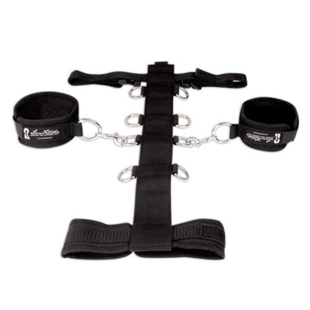 Комплект для фиксации 3 Adjustable Neck & Wristraint Set (черный с серебряным) (Цвет: черный с серебряным)