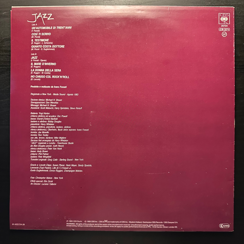 Loredana Berte - Jazz (Голландия 1983г.)