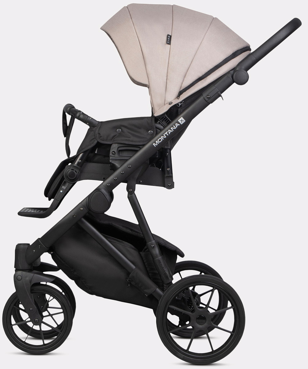 Детская коляска Riko Basic Montana Plus X 2 в 1 42 Beige (бежевый)