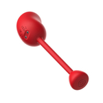 Красное виброяйцо с пультом ДУ (Цвет: красный)