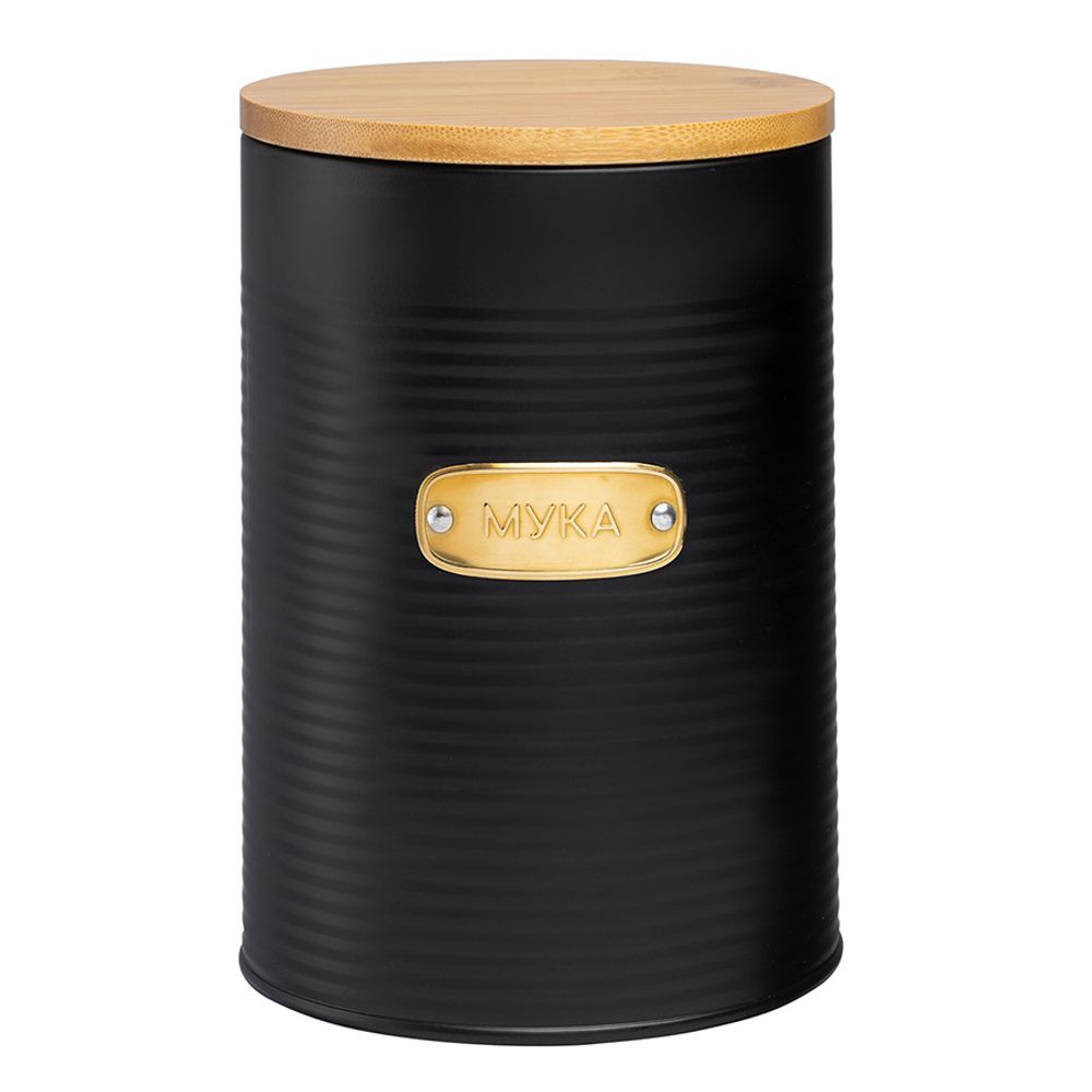 Банка для хранения муки Irmel, 2,5 л, графит