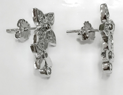 "Эстерелла" - ювелирные серьги-пусеты