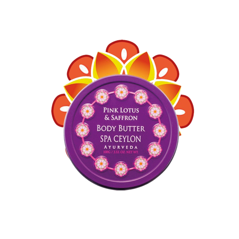 Ультрапитательный баттер для тела "ЛОТОС И ШАФРАН" (100гр)
